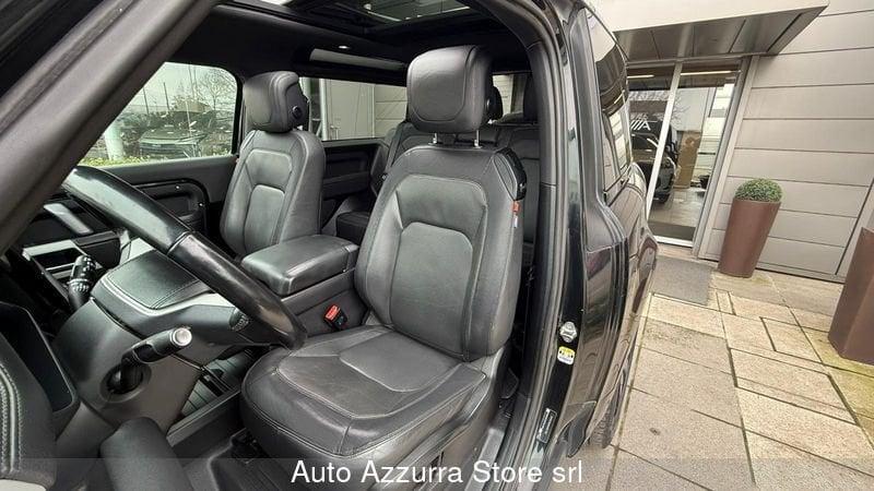 Land Rover Defender 90 3.0D I6 300CV AWD Auto X | IVA, UNIPRO, TAGLIANDI, UFF.ITA, TETTO, 22'', ACC
