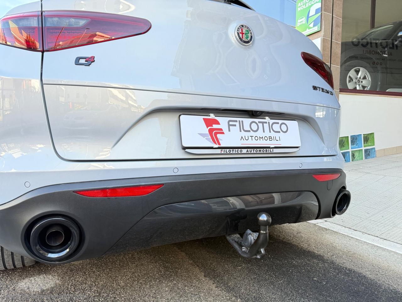 ALFA ROMEO Stelvio 2.2 T.diesel 190CV AT8 Q4 Sprint MY 2021 - GANCIO DI TRAINO ELETTRICO-PELLE