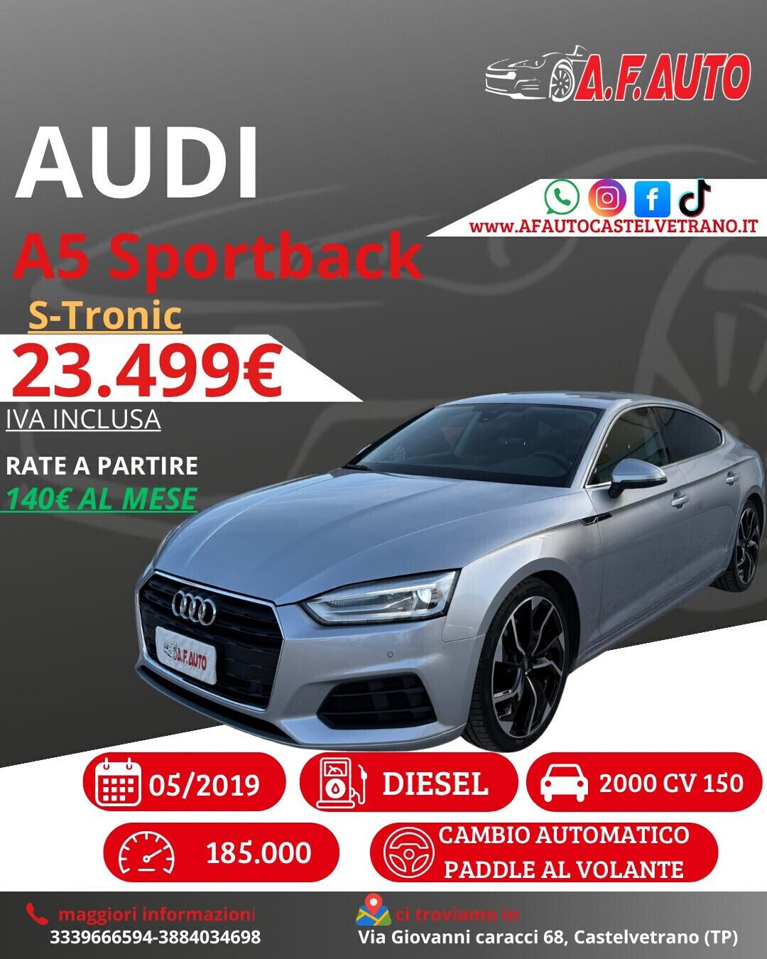 Audi A5 SPB 35 TDI S tronic