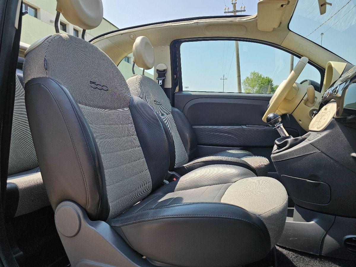 FIAT 500C 0.9 BENZINA 135.000KM 2011 GARANZIA 12M