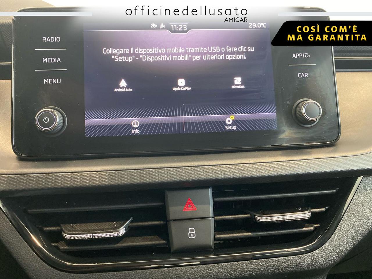 Skoda Kamiq 1.0 g-tec 90cv ambition