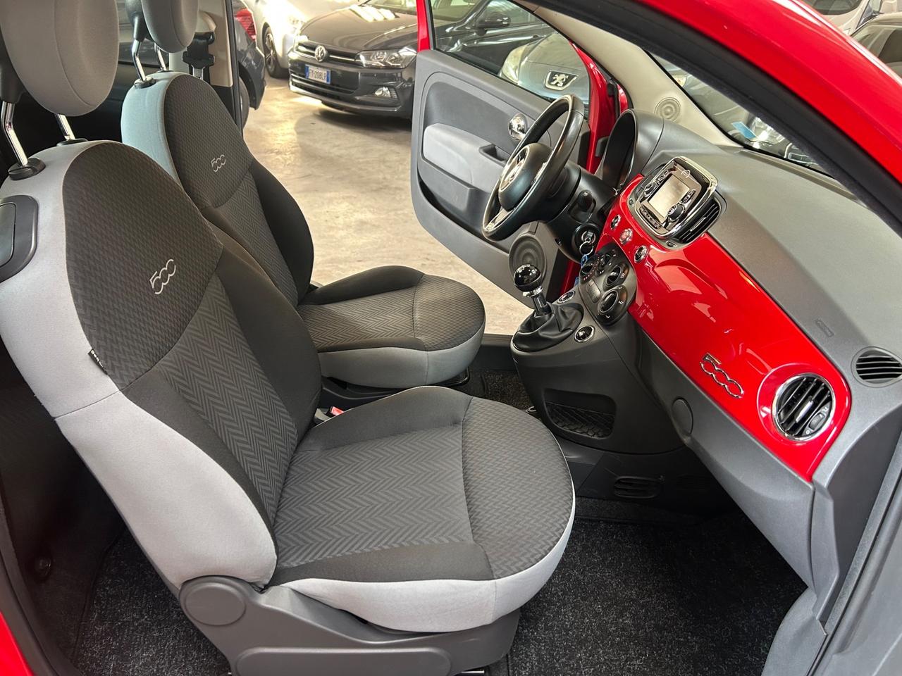 Fiat 500 1.2 69cv Lounge euro6 solo 80.000km