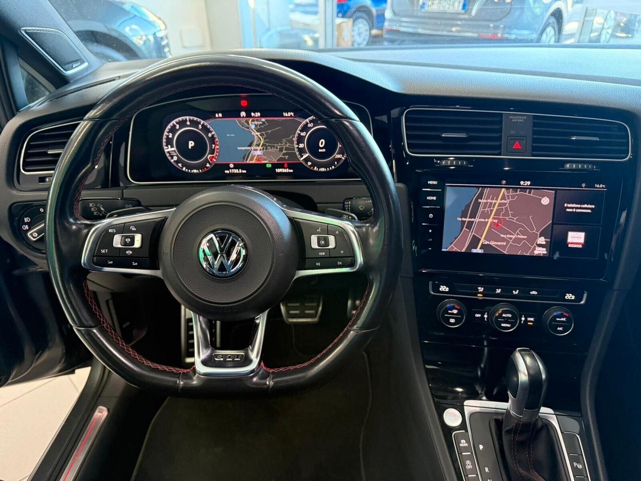 Volkswagen Golf GTI 7.5 Performance 2.0 TSI 245 CV SCARICO FULL SERVICE