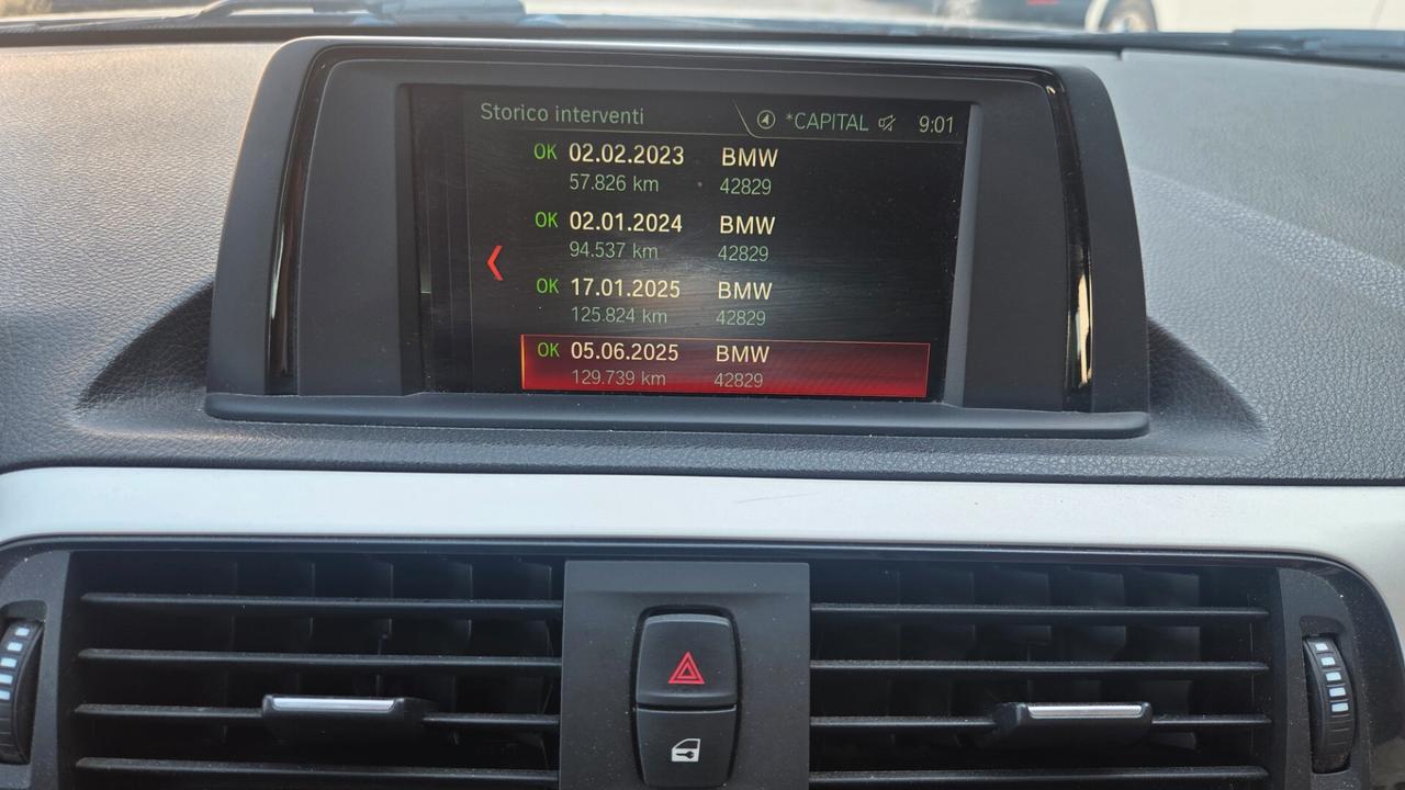 Bmw 118 118i 5p. Sport neo patentati unico proprietario