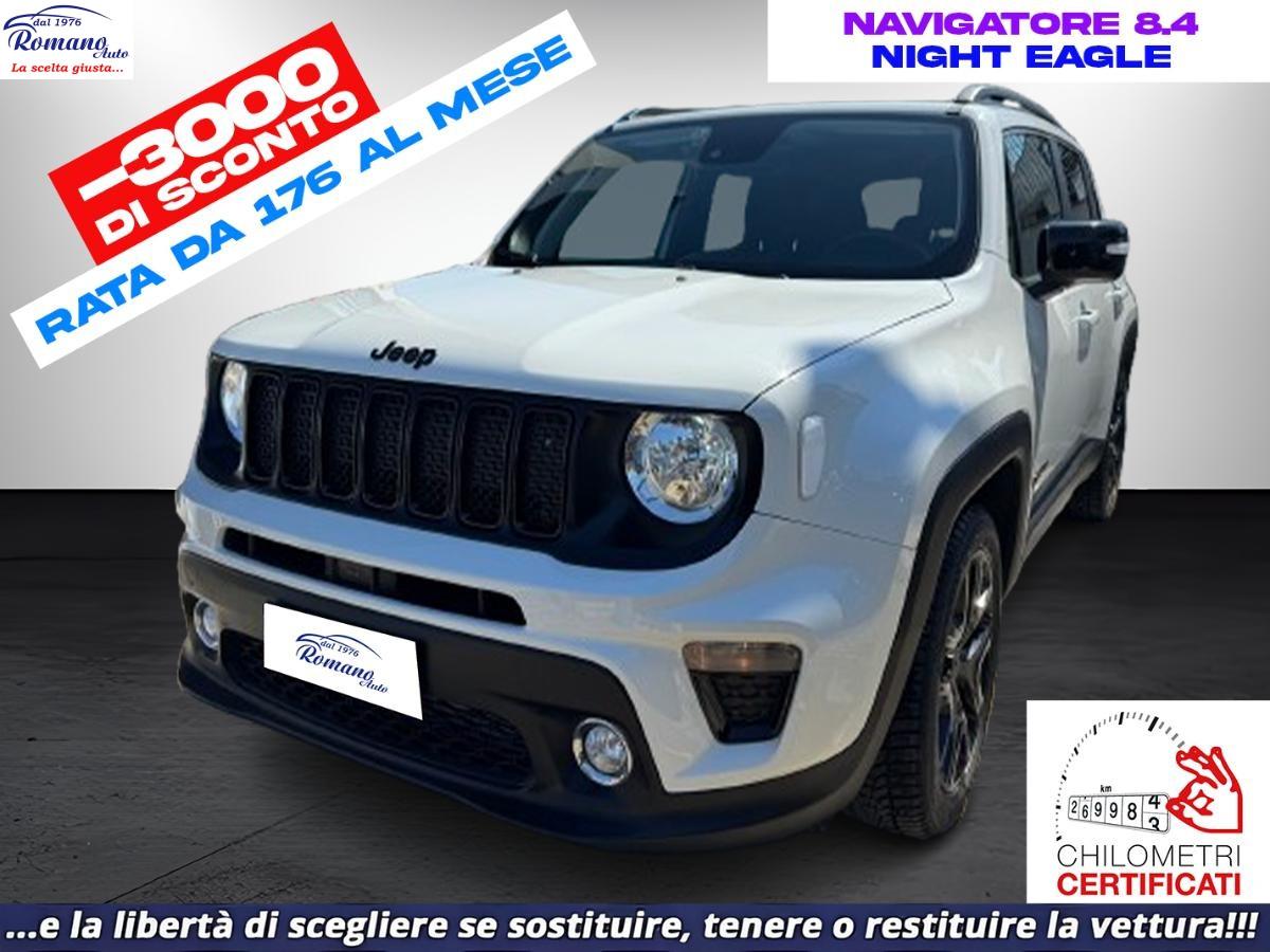 JEEP - Renegade - 1.6 Mjt 120CV Night Eagle#NAVIGATORE 8.4!