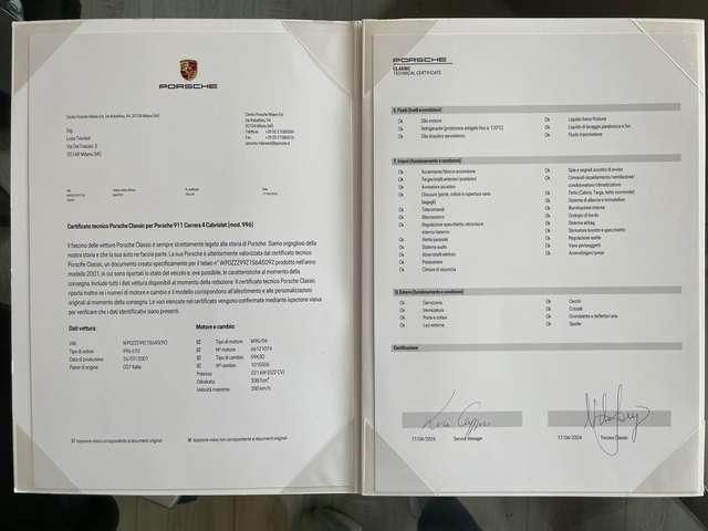 Porsche 911 996 Carrera 4 Cabrio Manuale SOLO 48000 Km