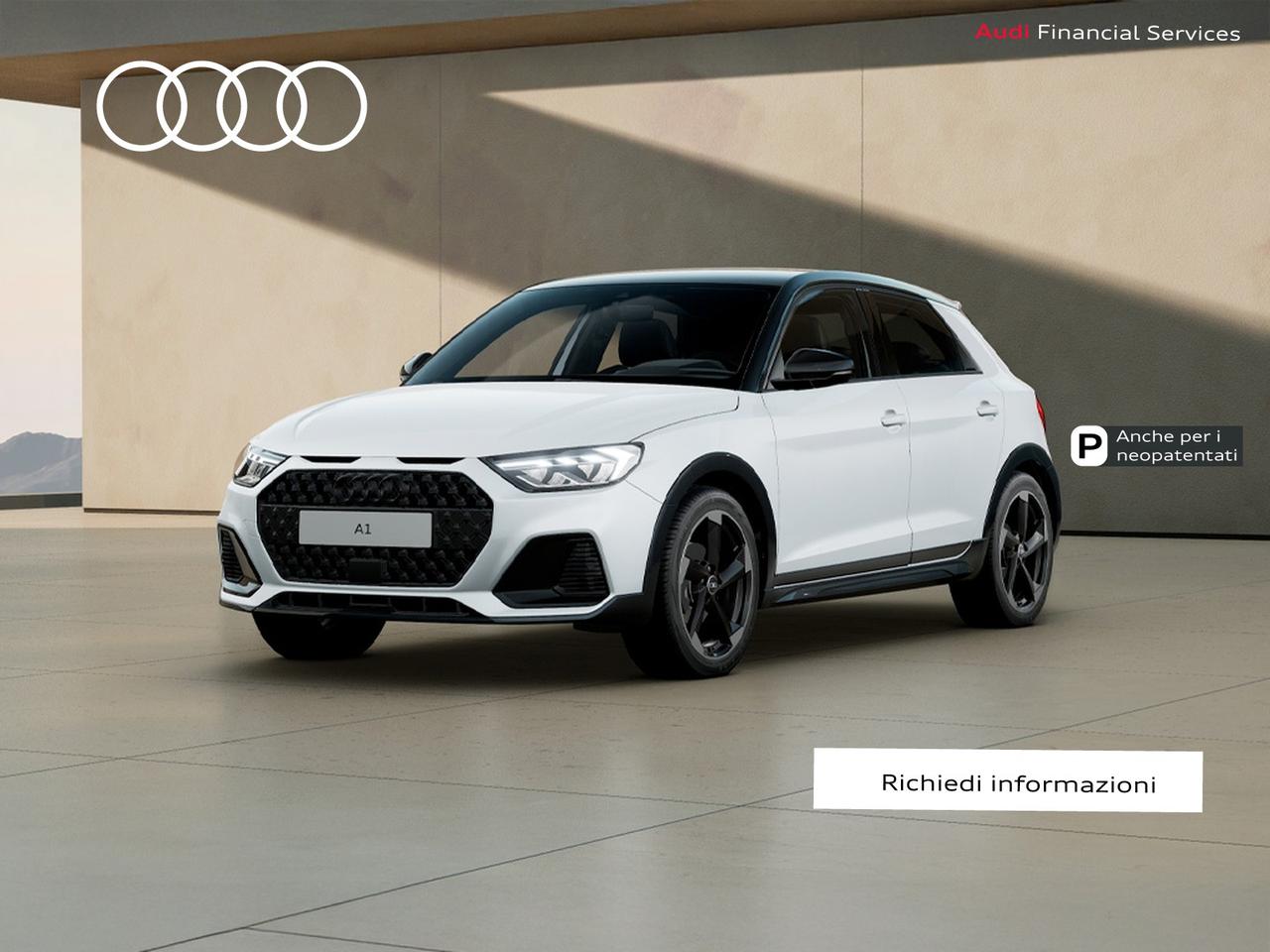 Audi A1 allstreet 30 1.0 tfsi identity contrast 116cv s tronic