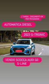 Audi Q3 2023 sinistrata incidentata S tronic S-line