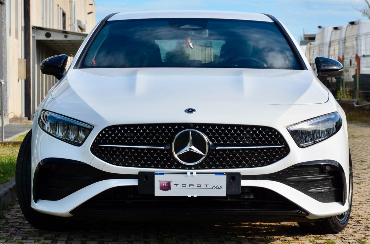 MERCEDES-BENZ A 180d AMG LINE PREMIUM PLUS 116cv AUTO, UFF ITALIANA, EURO 6D, SERVICE MERCEDES, FULL LED, RETROCAMERA, APPLE ANDROID, PERMUTE