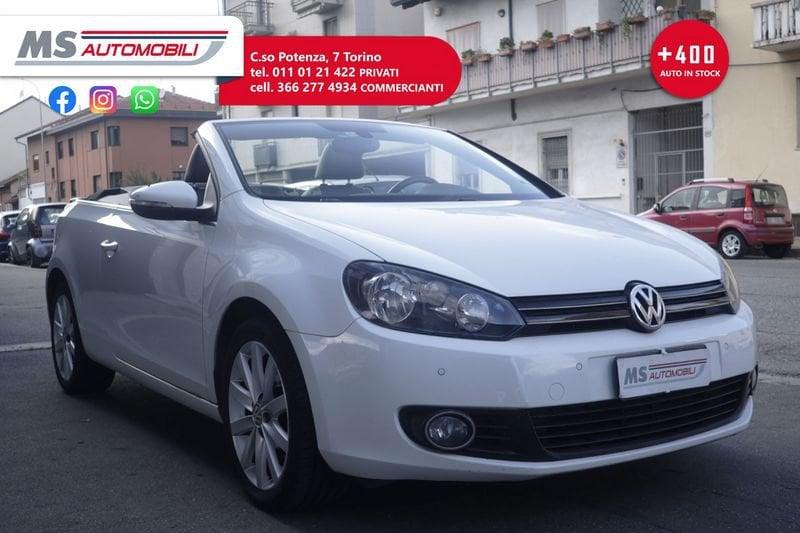 Volkswagen Golf Volkswagen Golf Cabriolet 1.6 TDI Unicoproprietario