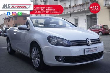Volkswagen Golf Volkswagen Golf Cabriolet 1.6 TDI Unicoproprietario