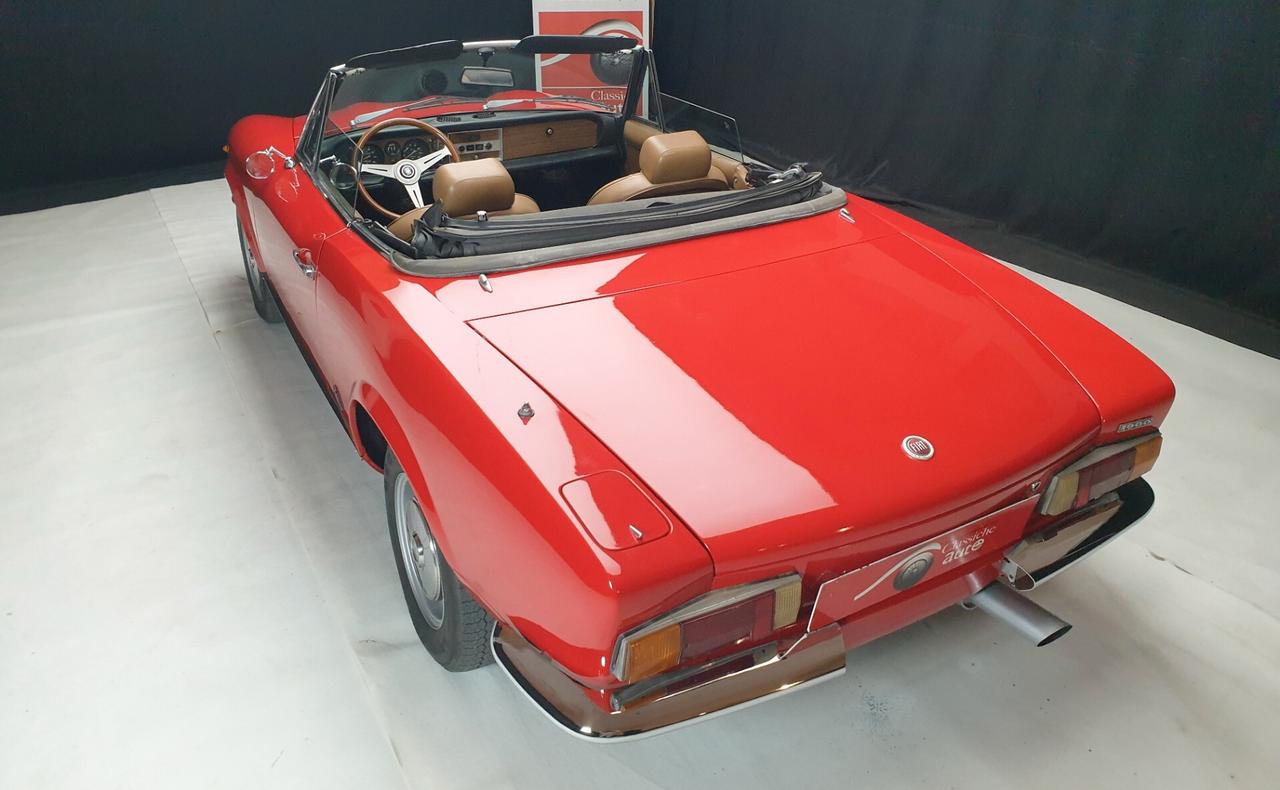 Fiat 124 Spider certif. ASI con C.R.S.