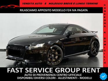 Audi TT RS 2.5 TFSI quattro scarico sportivo telecamera