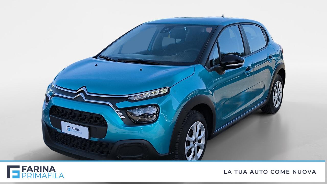 CITROEN C3 III 2017 - C3 1.2 puretech Feel s&s 83cv neopatentati my20