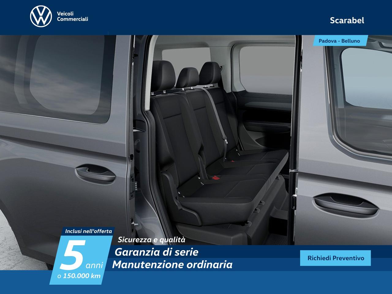 Volkswagen Caddy 2.0 tdi 122cv 4motion life