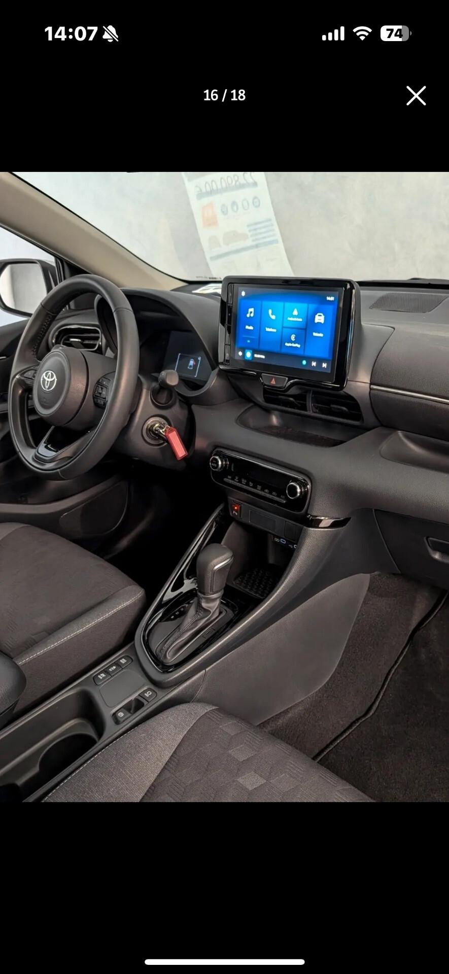 Toyota Yaris 1.5 130 Hybrid 5 porte Lounge