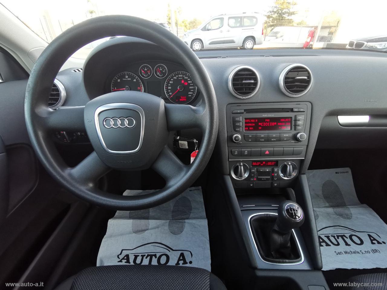 AUDI A3 SPB 1.6 TDI 105 CV CR Ambition