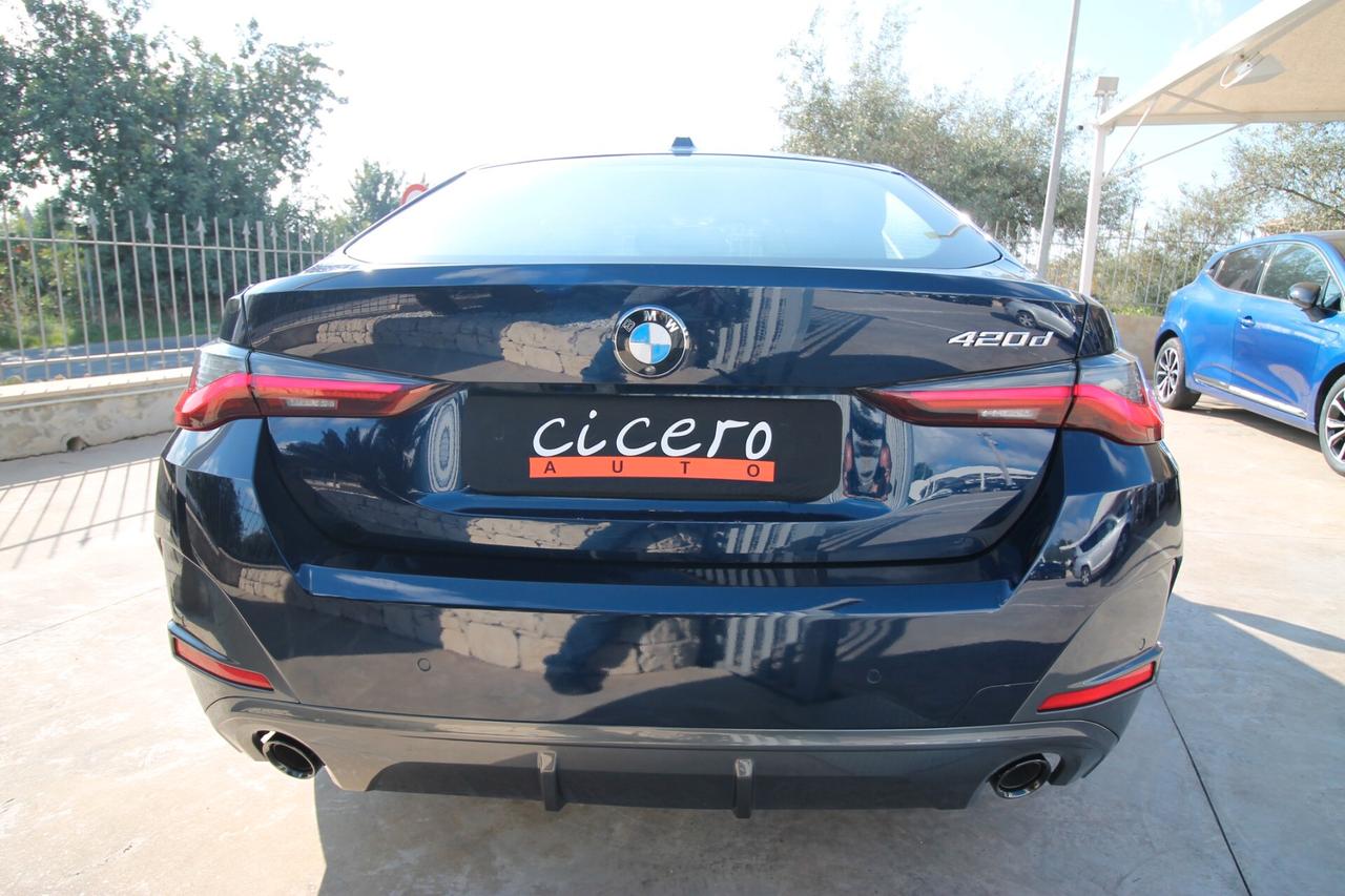 Bmw 420d Gran coupè 190 cv mhev Msport|12.2021