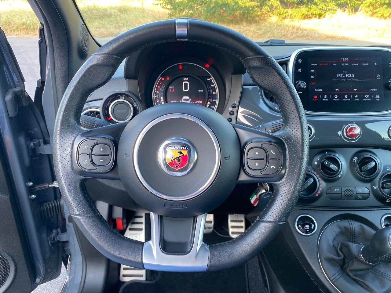 Abarth 595 1.4 Turbo T-Jet 145 CV Scarico Record Monza
