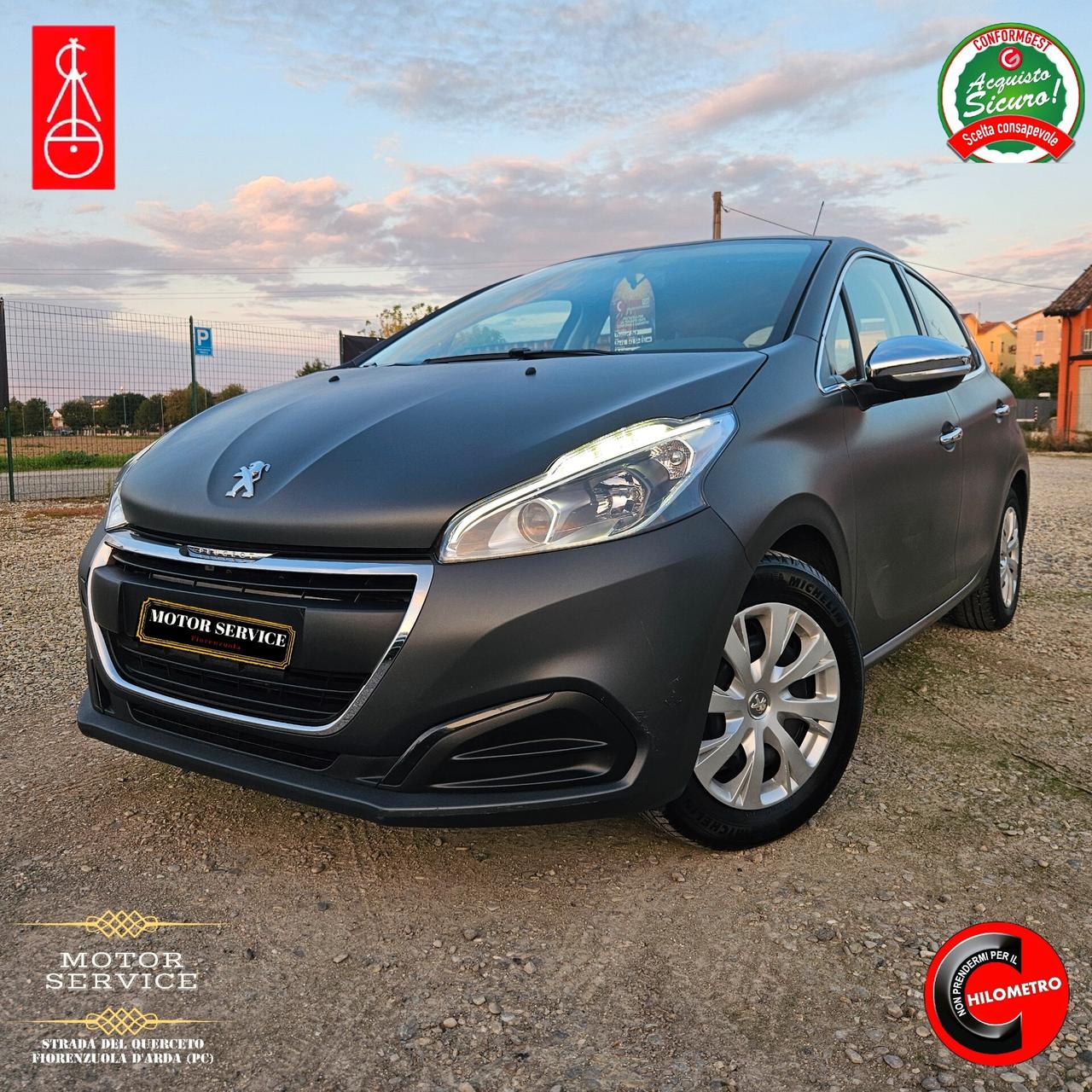 Peugeot 208 VERNICE OPACA KM DOCUMENTATI DA 89€ MESE