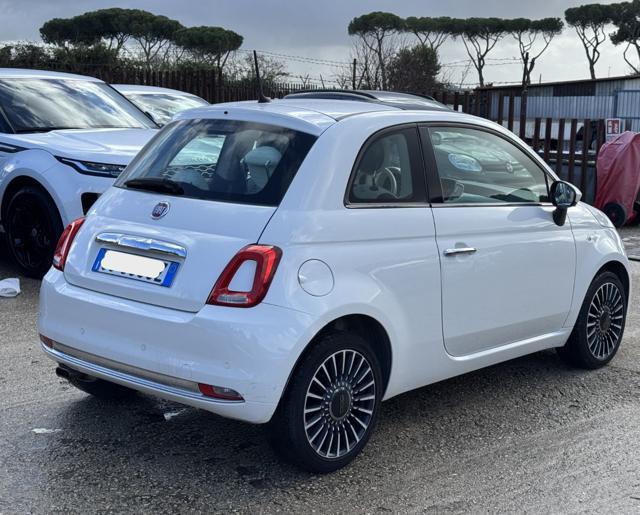 FIAT 500 LOUNGE 1.2cc 69cv TETTO PANORAMICO