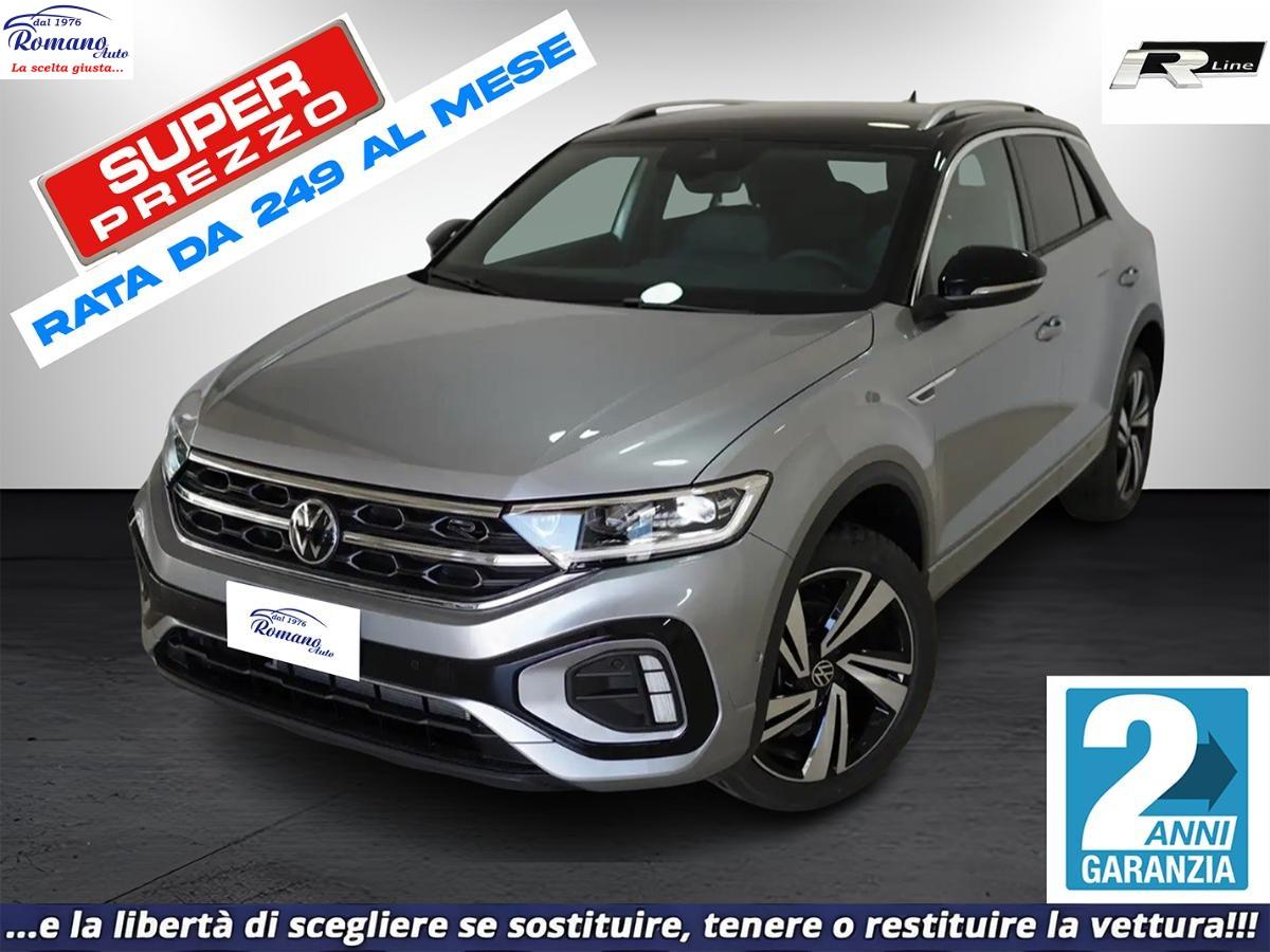 NEW VOLKSWAGEN - T-Roc 1.0 tsi R-Line 115cv#RETROCAMERA!