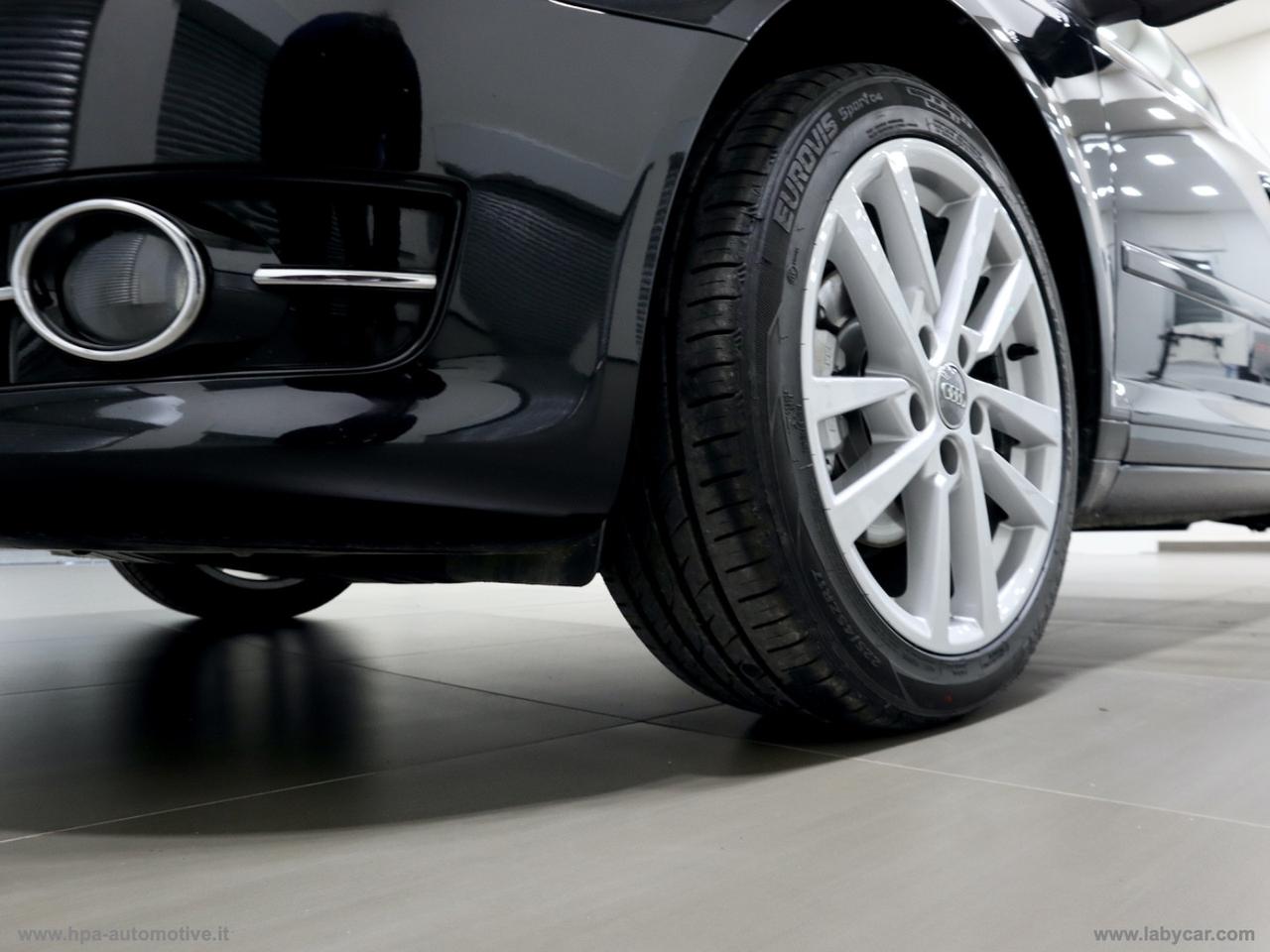 AUDI A3 SPORTBACK 1.6 TDI 105CV BI XENON LED SENSORI CERCHI 17