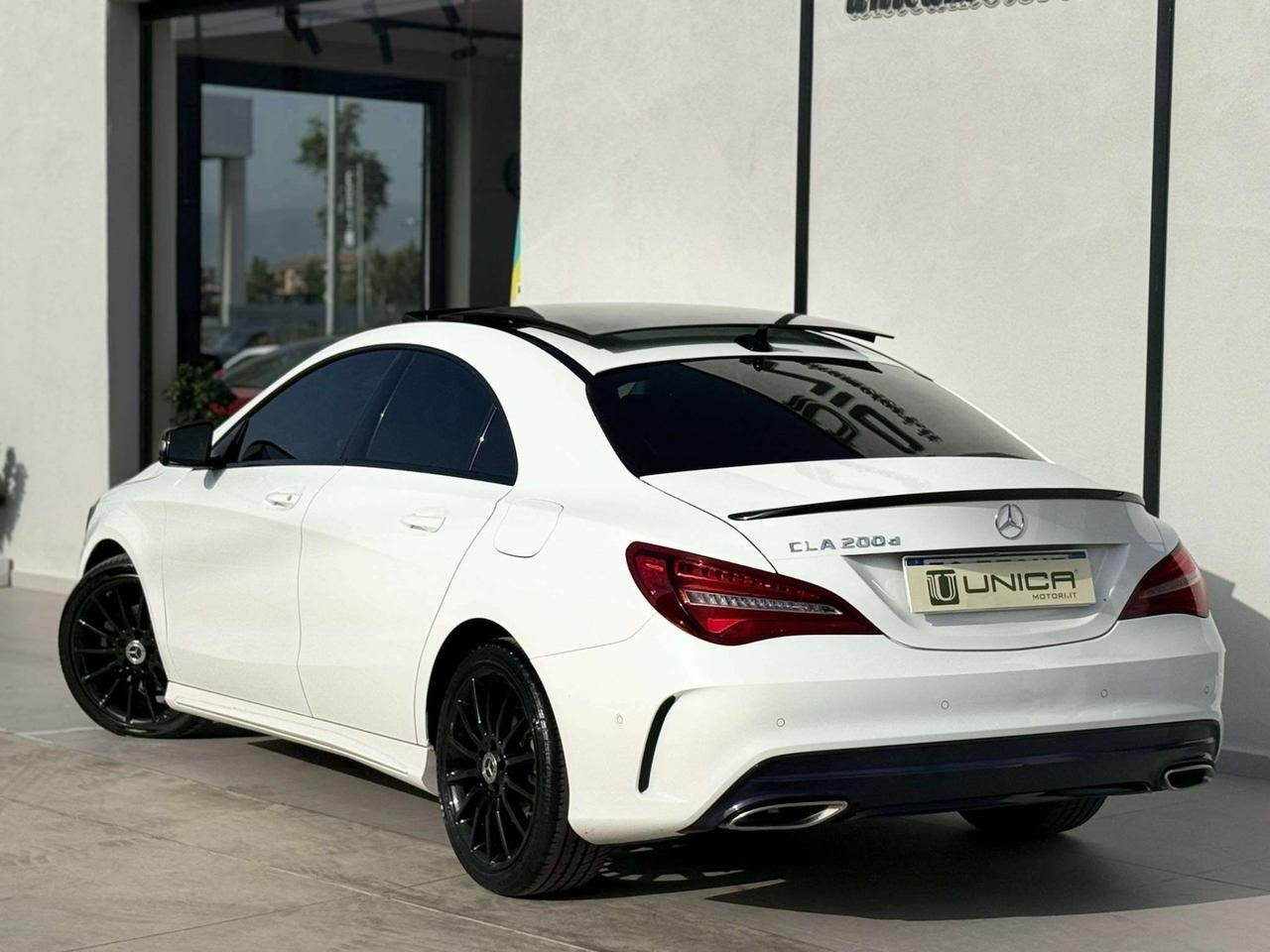 Mercedes-Benz CLA 200 D 2.2 136CV AMG Premium Auto TETTO ITALIANA UNICO PROPRIETARIO