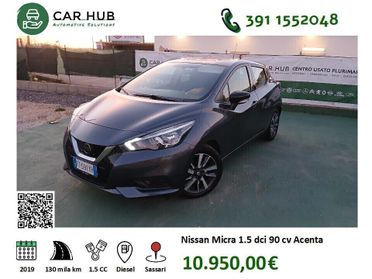 Nissan Micra 1.5 dCi 90 5 porte Acenta