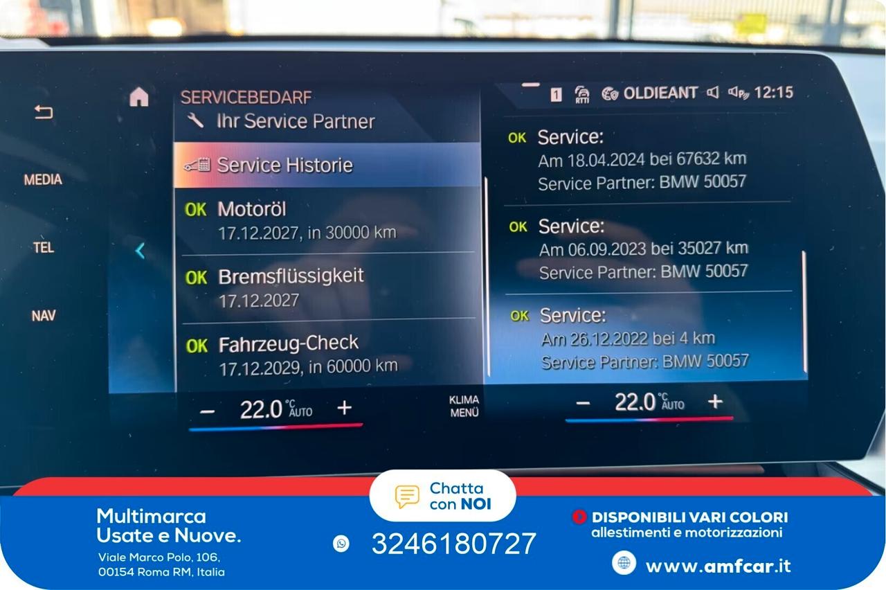 Bmw X1 18 d M Sport/Pano/Sedili elettrici/ACC/360/Harman Kardon/1 proprietario