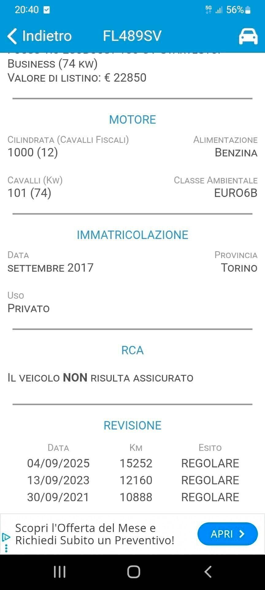 Ford Focus 1.0 EcoBoost 100 CV Start&Stop Plus