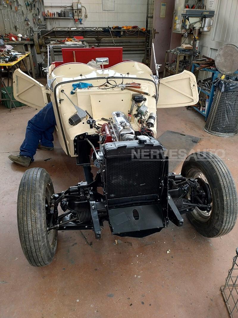 MG TF spider del 1954 - COMPLETAMENTE Restaurata