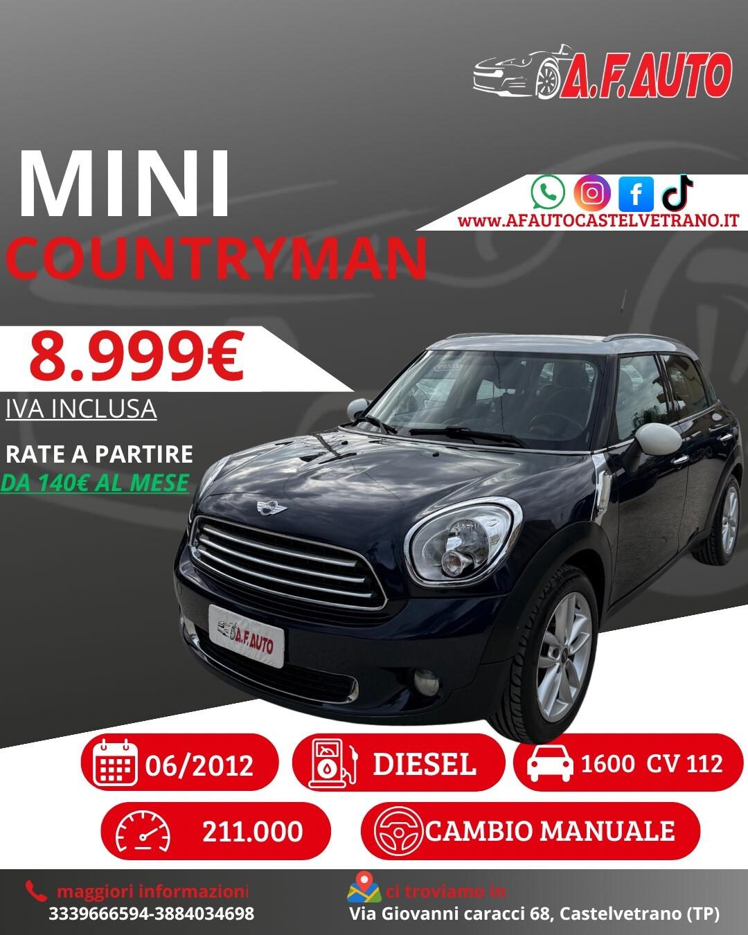 Mini Cooper D Countryman 1.6