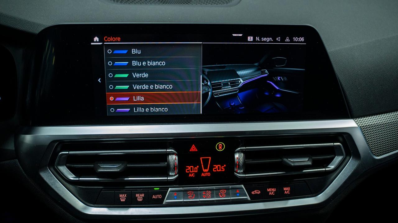 Bmw 320 D BERLINA MHEV 48V MSPORT PRO PACK LUCI XENO PELLE NAVI FULL OPTIONAL