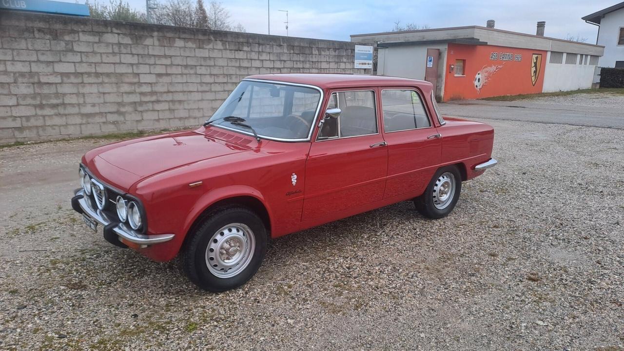 Alfa Romeo Giulia Nuova Super BELLISSIMA targhe nere