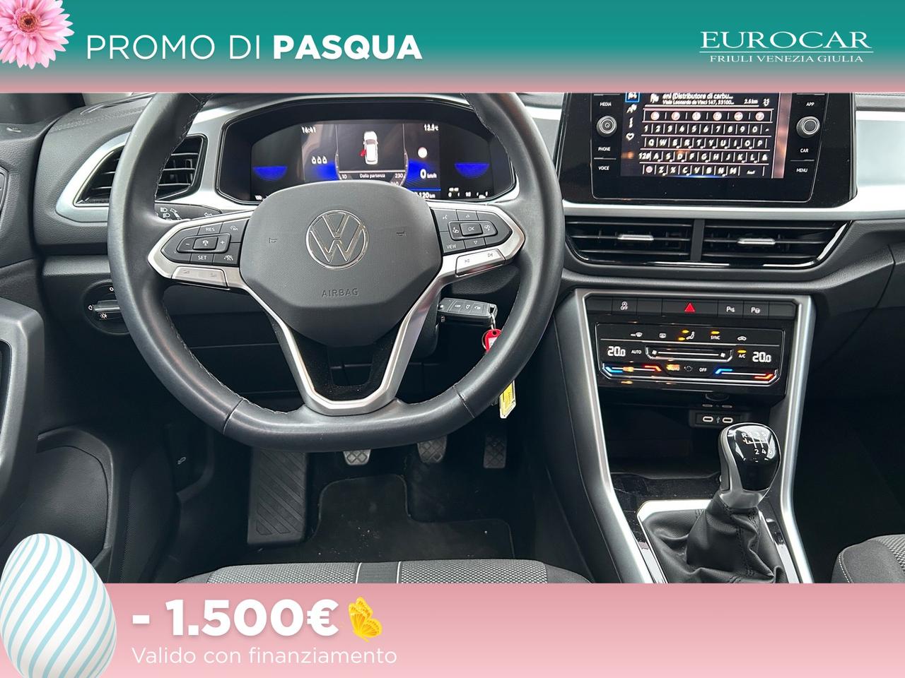 Volkswagen T-Roc 1.0 tsi life 110cv