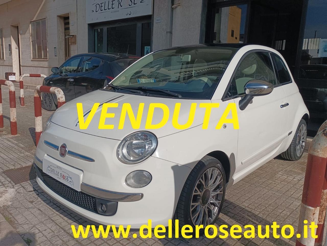 Fiat 500 1.2 benzina 70Cv Lounge Retrocamera