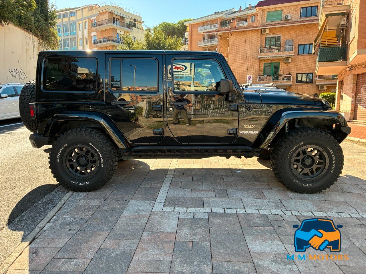 Jeep Wrangler 2.8 crd Unlimited Sahara 200 cv auto
