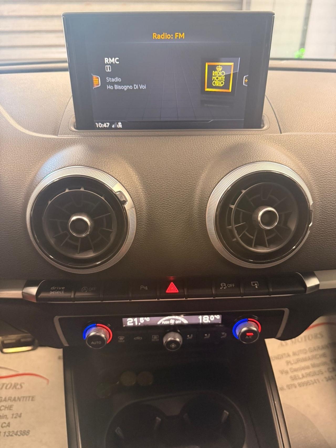 Audi A3 SPB 1.6 TDI S tronic S-Line finanziabile