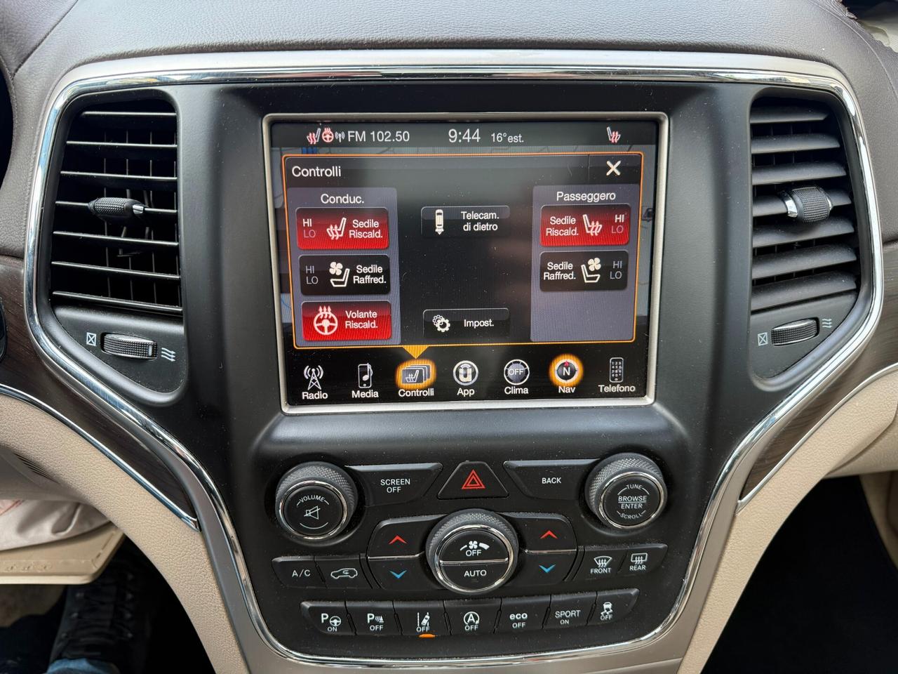 Jeep Grand Cherokee 3.0 V6 250 CV Multijet II Overland ! INCIDENTATO !