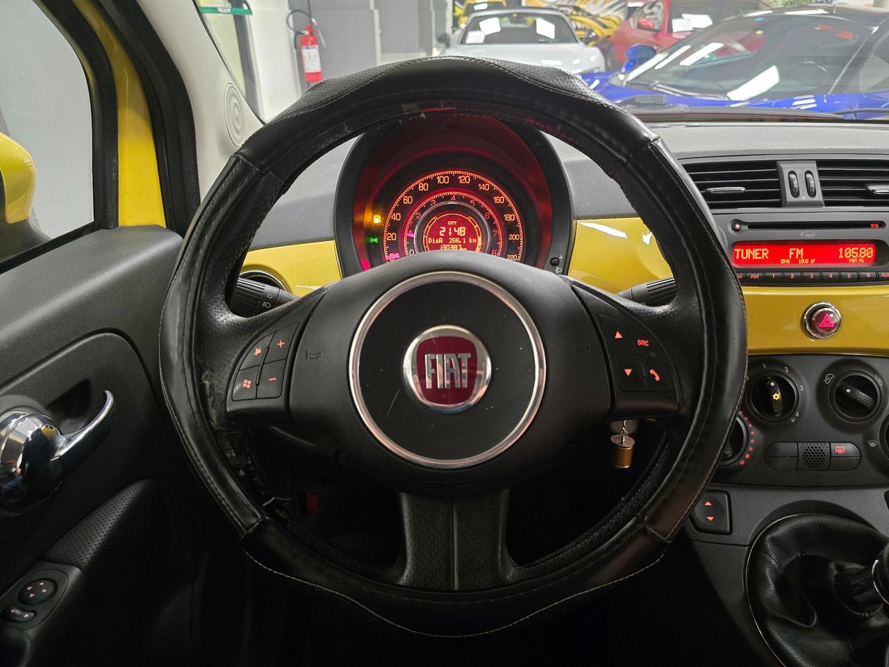 Fiat 500 1.2 Sport 69CV GIALLA UNICO PROPRIETARIO