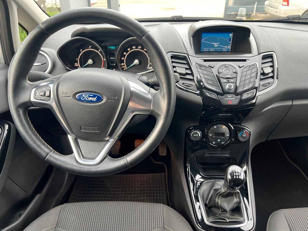 Ford Fiesta 1.5 5pt 1.5 tdci 75cv Titanium E6 NAVI/PDC/CLIMA PERF.