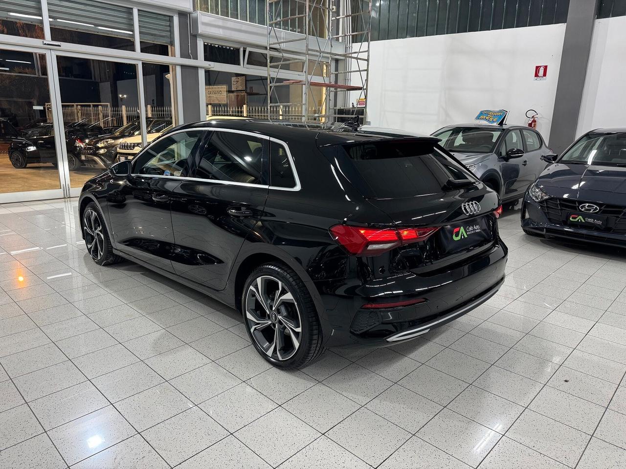 A3 SPB 35TDI S tronic VETRI SCURI CERCHIO 18 SUPER BELLA