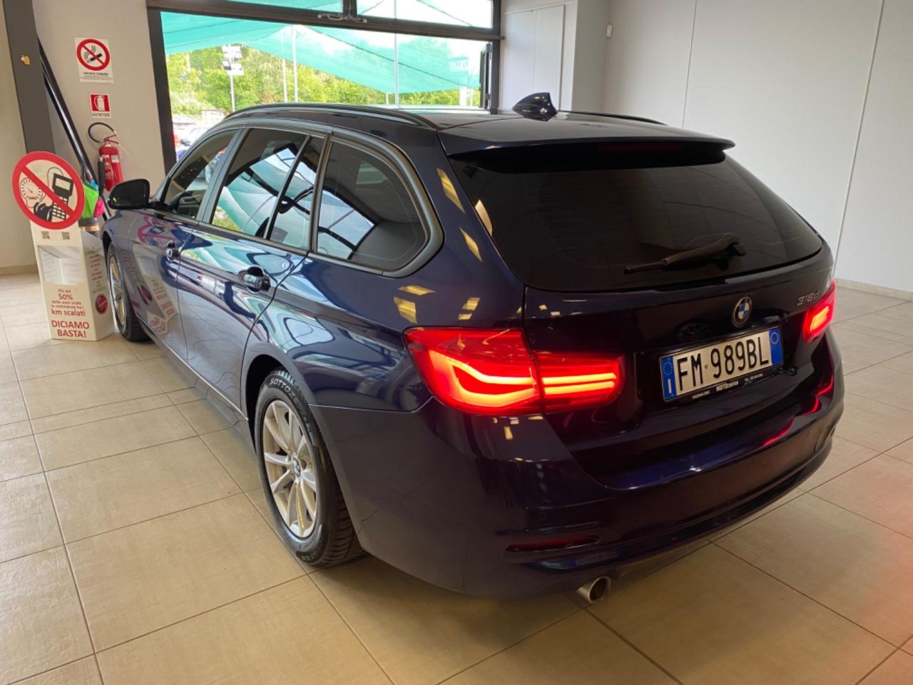 Bmw 318d Sw Automatico Xenon Navi Garanzia Full