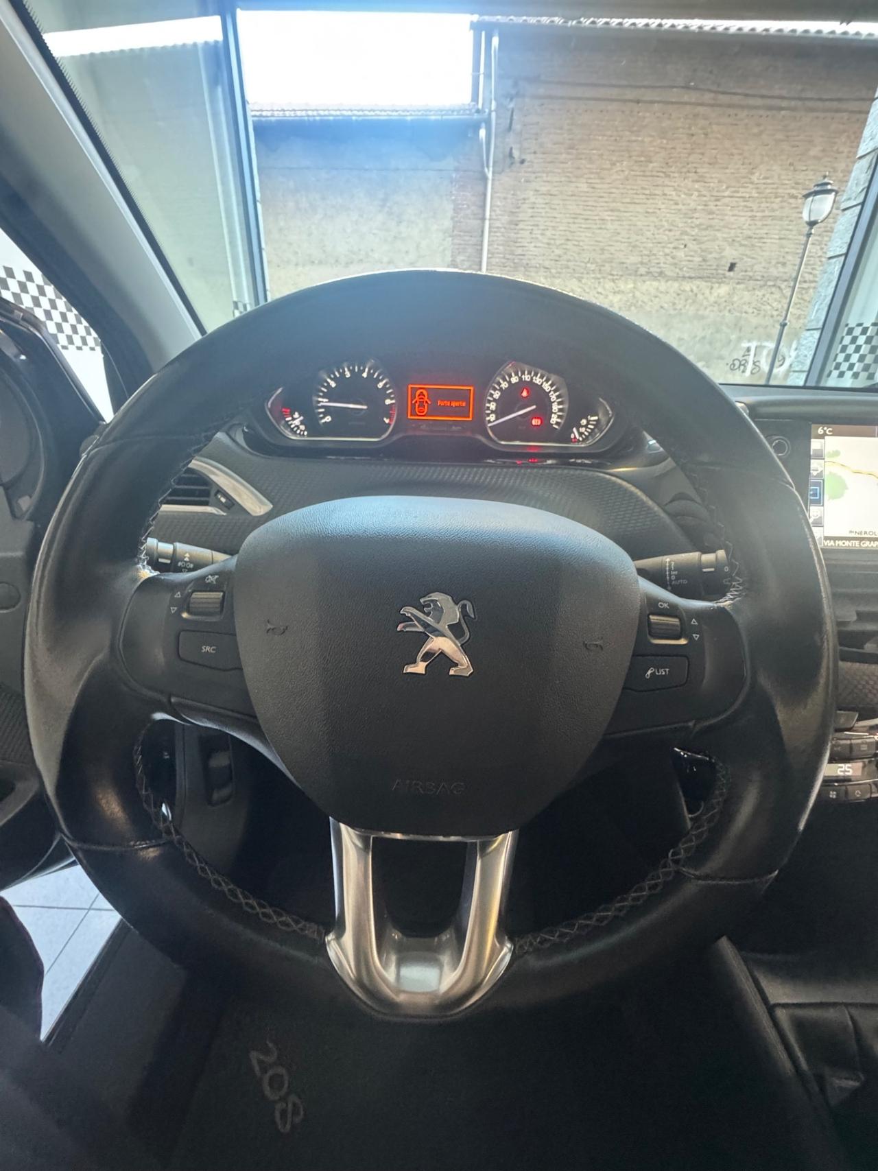 Peugeot 208 GPL Allure retrocamera sensori