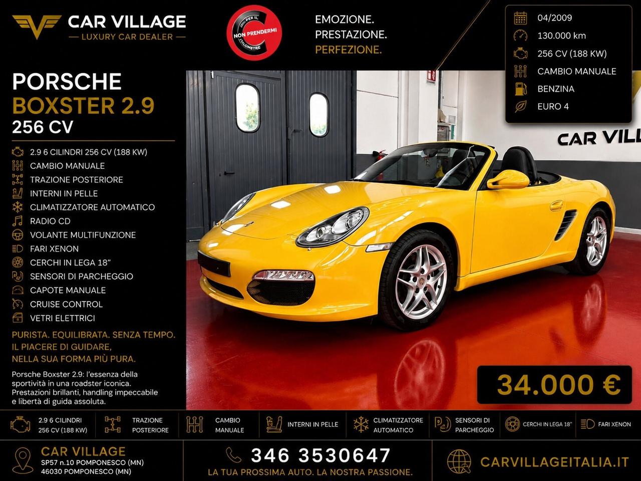 Porsche Boxster 2.9 mk2