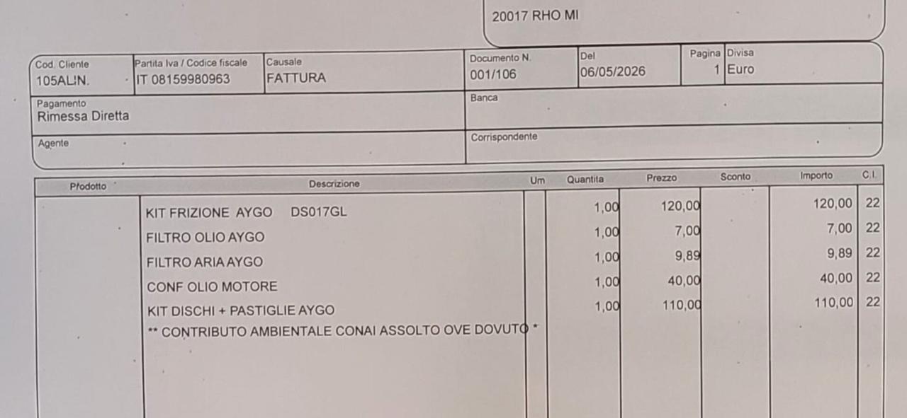Toyota Aygo 1.0 VVT-i 5porte Sol