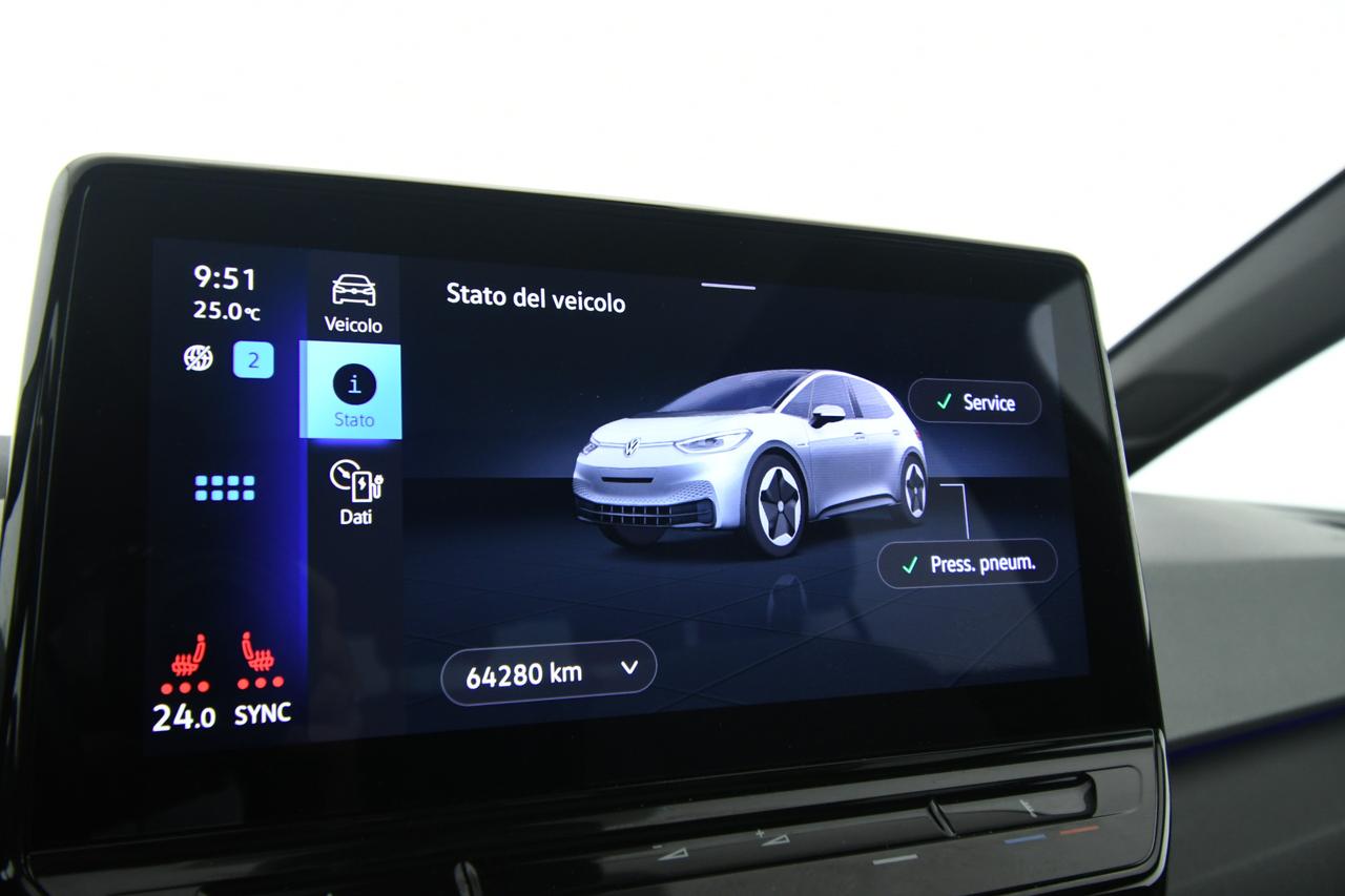 VOLKSWAGEN ID.3 58 kWh Style NEOPATENTATI+TETTO PANO+ACC+APP CONNECT