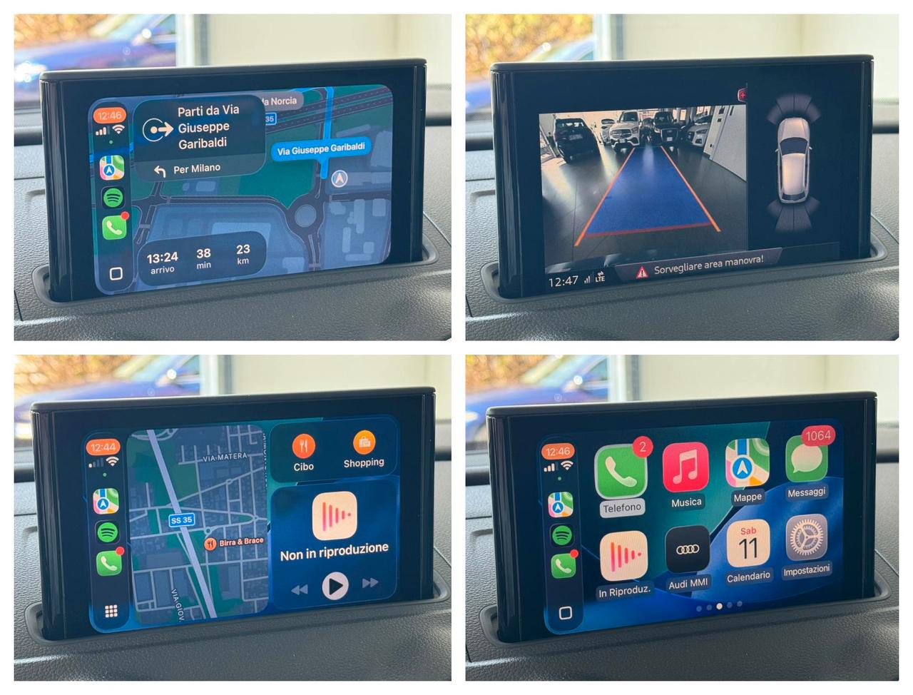 Audi RS3 Sportback 2.5 tfsi quattro s-tronic TETTO, SCARICHI, VIRTUAL