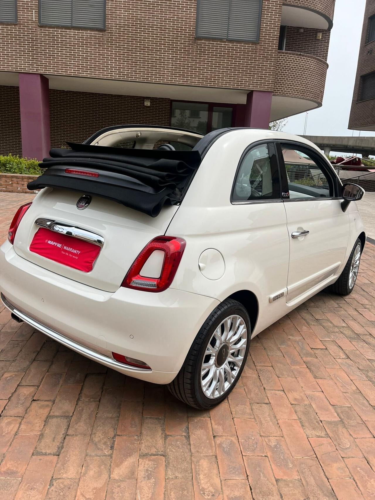 Fiat 500 C 1.2 Lounge CABRIOLET PARI A NUOVO RESTYLING MY 2024